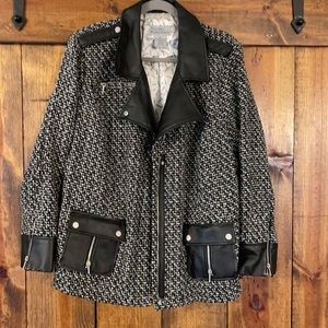 Vintage Bradley Bayou jacket with genuine leather